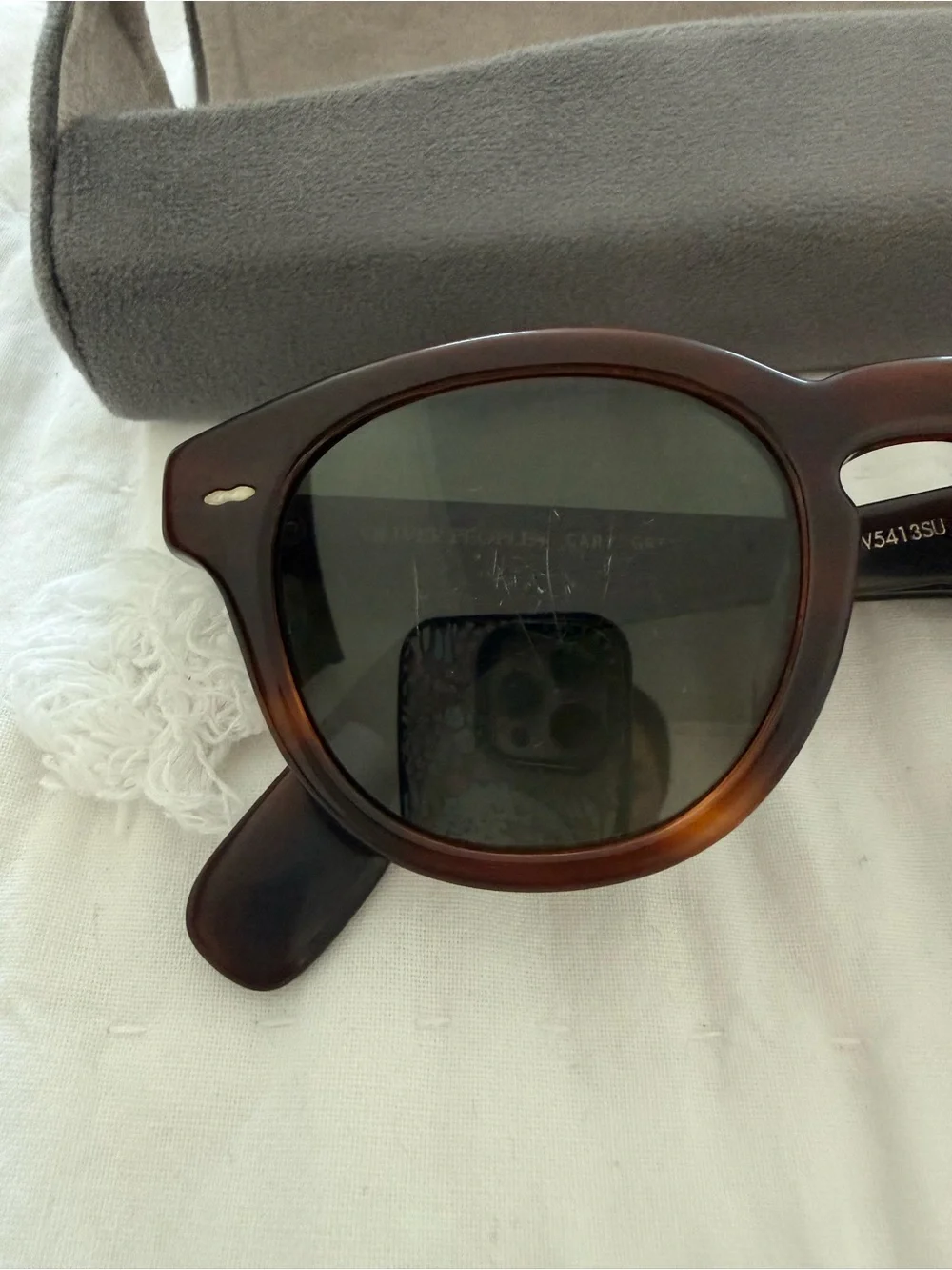 Oliver Peoples Carey Grant Men's Sunglasses in Tortoiseshell